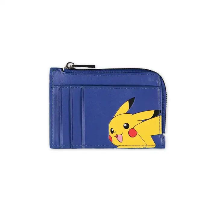 SU ORDINAZIONE Pokémon Card Wallet Pikachu Blue