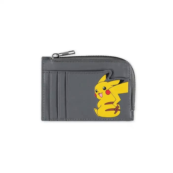 SU ORDINAZIONE Pokémon Card Wallet Pikachu Gray