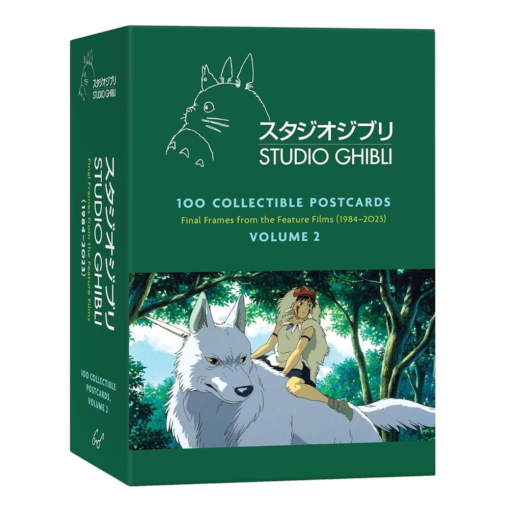 SU ORDINAZIONE Studio Ghibli Postcards Box 100 Collectible Postcards Series 2