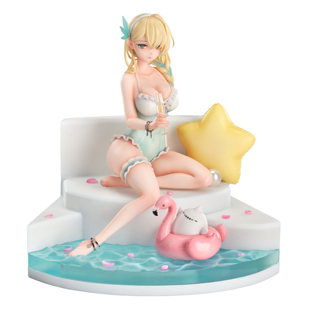 VORBESTELLUNG + 08/2026 (NICHT STORNIERBAR) Senkan Shoujo R PVC-Statue 1/7 Lexington (CV-16) Summer of Ingleside Ver. 19 cm