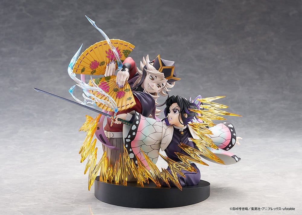 PREORDINE+ 06/2027 Demon Slayer: Kimetsu no Yaiba PVC Figures 2-Pack Shinobu Kocho & Doma 18 cm