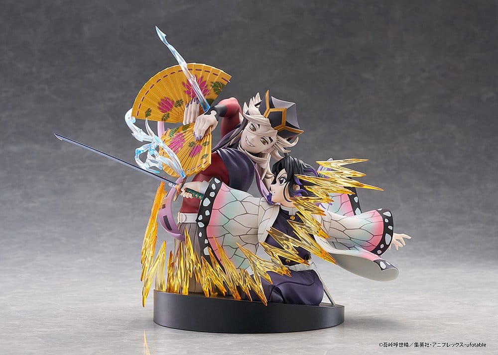 PREORDINE+ 06/2027 Demon Slayer: Kimetsu no Yaiba PVC Figures 2-Pack Shinobu Kocho & Doma 18 cm