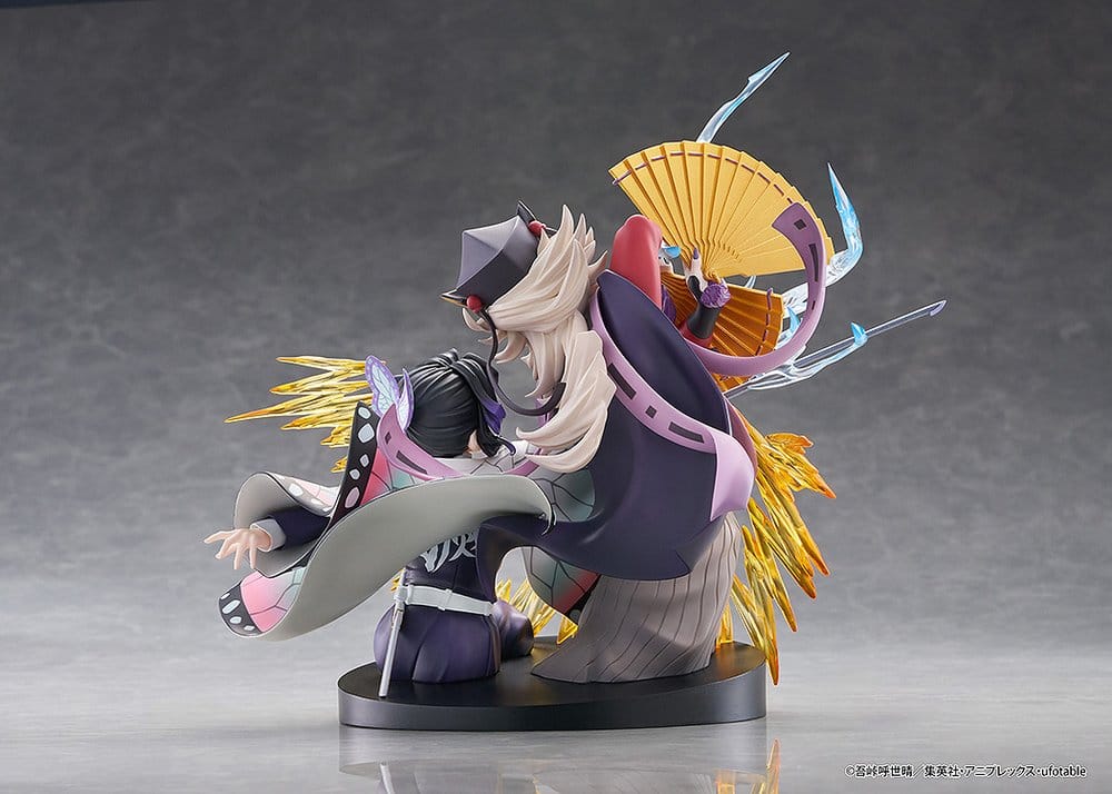 PREORDINE+ 06/2027 Demon Slayer: Kimetsu no Yaiba PVC Figures 2-Pack Shinobu Kocho & Doma 18 cm