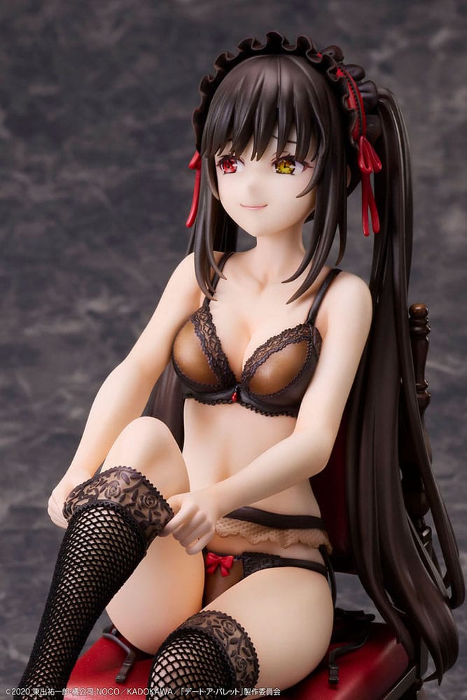 PREORDINE 12/2025 Date A Bullet Statues 1/7 Kurumi Tokisaki & White Queen 17 cm (PREORDINE NON CANCELLABILE)