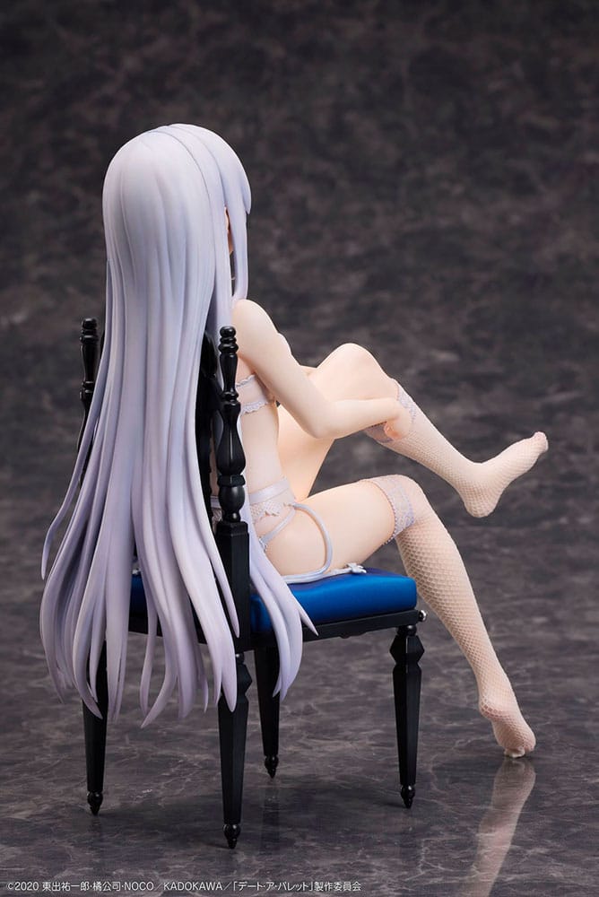 PREORDINE 12/2025 Date A Bullet Statues 1/7 Kurumi Tokisaki & White Queen 17 cm (PREORDINE NON CANCELLABILE)