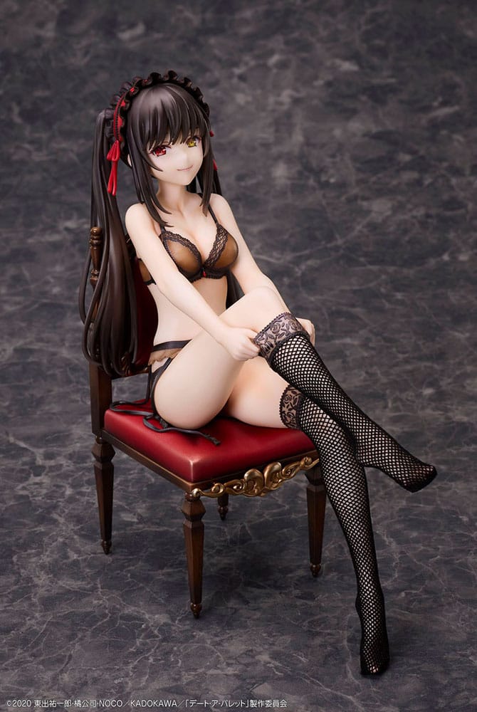 PREORDINE 12/2025 Date A Bullet Statues 1/7 Kurumi Tokisaki & White Queen 17 cm (PREORDINE NON CANCELLABILE)