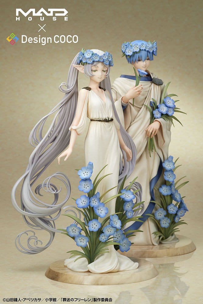 PREORDINE+ 08/2027 (NON CANCELLABILE) Frieren: Beyond Journey's End PVC Figures 2-Pack Frieren & Himmel Art Nouveau Style