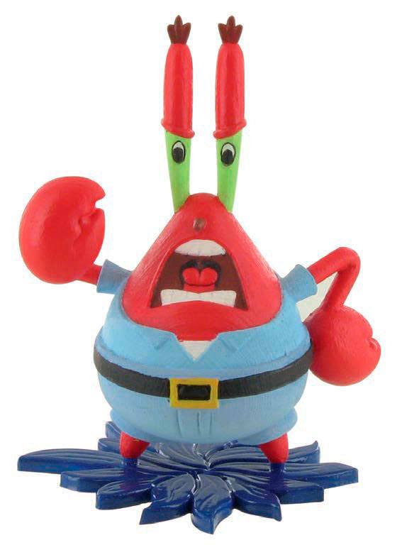 SU ORDINAZIONE SpongeBob SquarePants Mini figure Mr. Krabs 7 cm