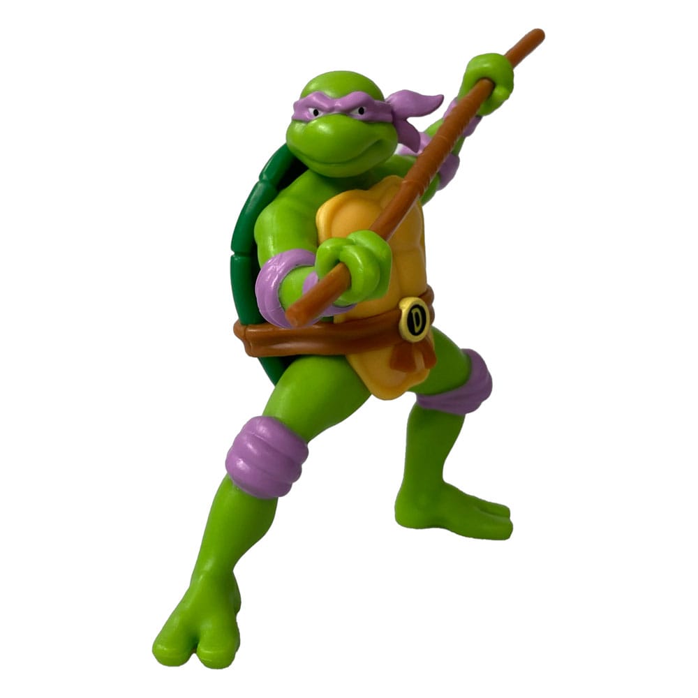 SU ORDINAZIONE Teenage Mutant Ninja Turtles Ninja Retro mini figure Donatello 9 cm