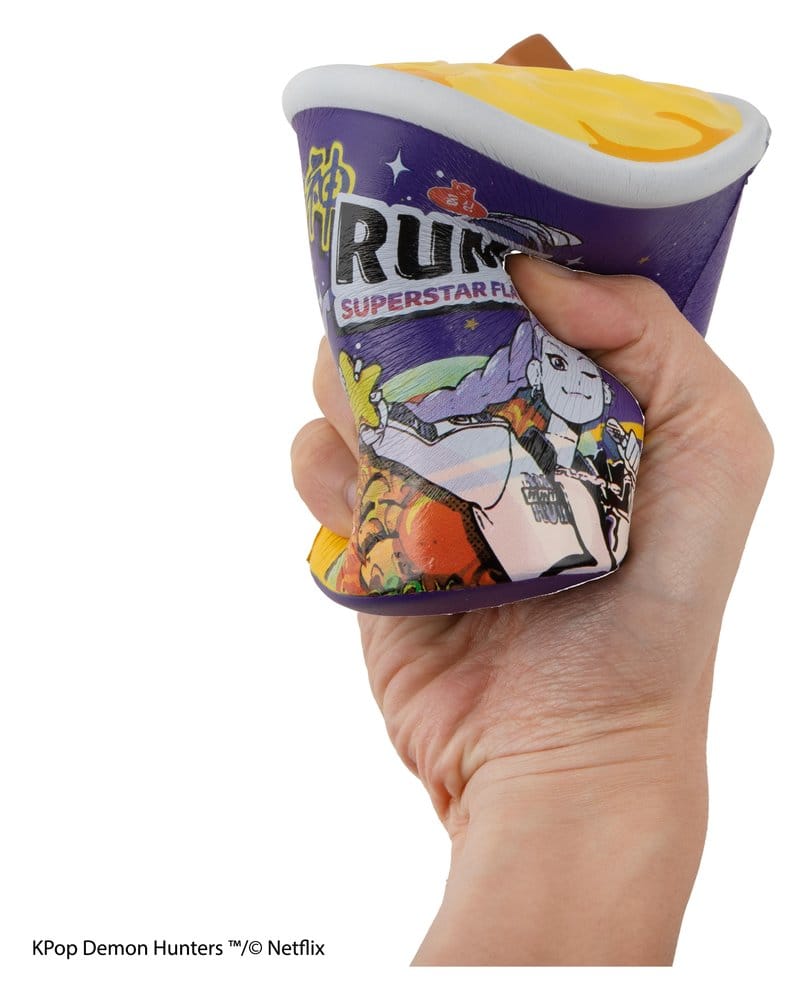 🧪 LAB | SU ORDINAZIONE KPop Demon Hunters Squishy Anti Stress Figure Rumi Superstar Flavor Noodles