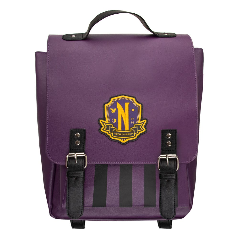 SU ORDINAZIONE Wednesday Backpack Nevermore Academy Purple