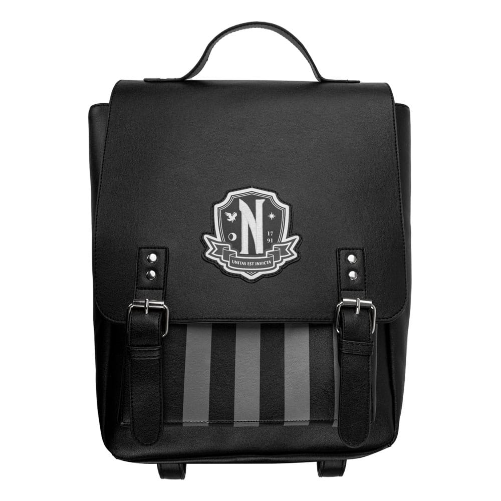 SU ORDINAZIONE Wednesday Backpack Nevermore Academy Black