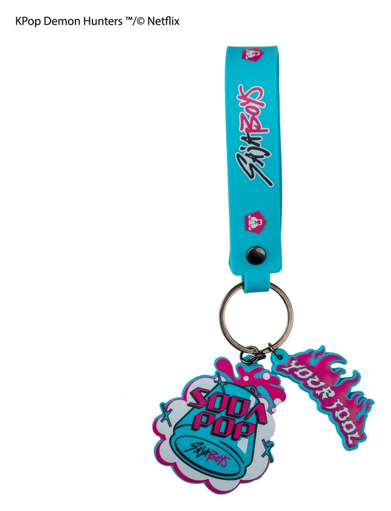🧪 LAB | SU ORDINAZIONE KPop Demon Hunters Wristlet Keychain Soda Pop