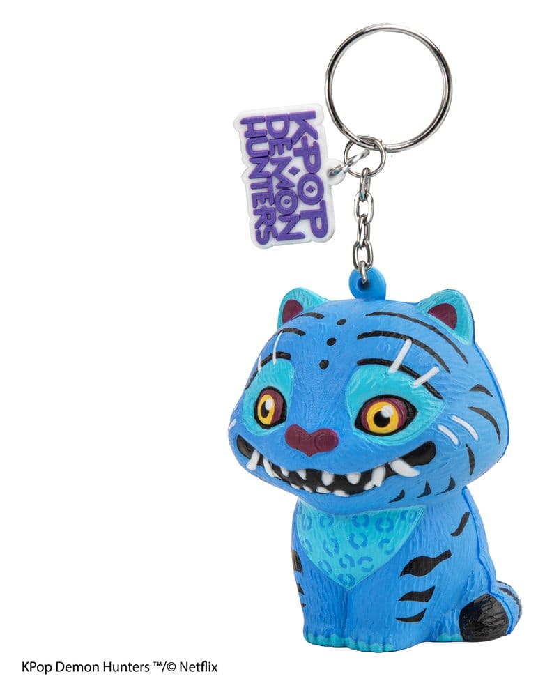 🧪 LAB | SU ORDINAZIONE KPop Demon Hunters Squishy Keychain Derpy Tiger