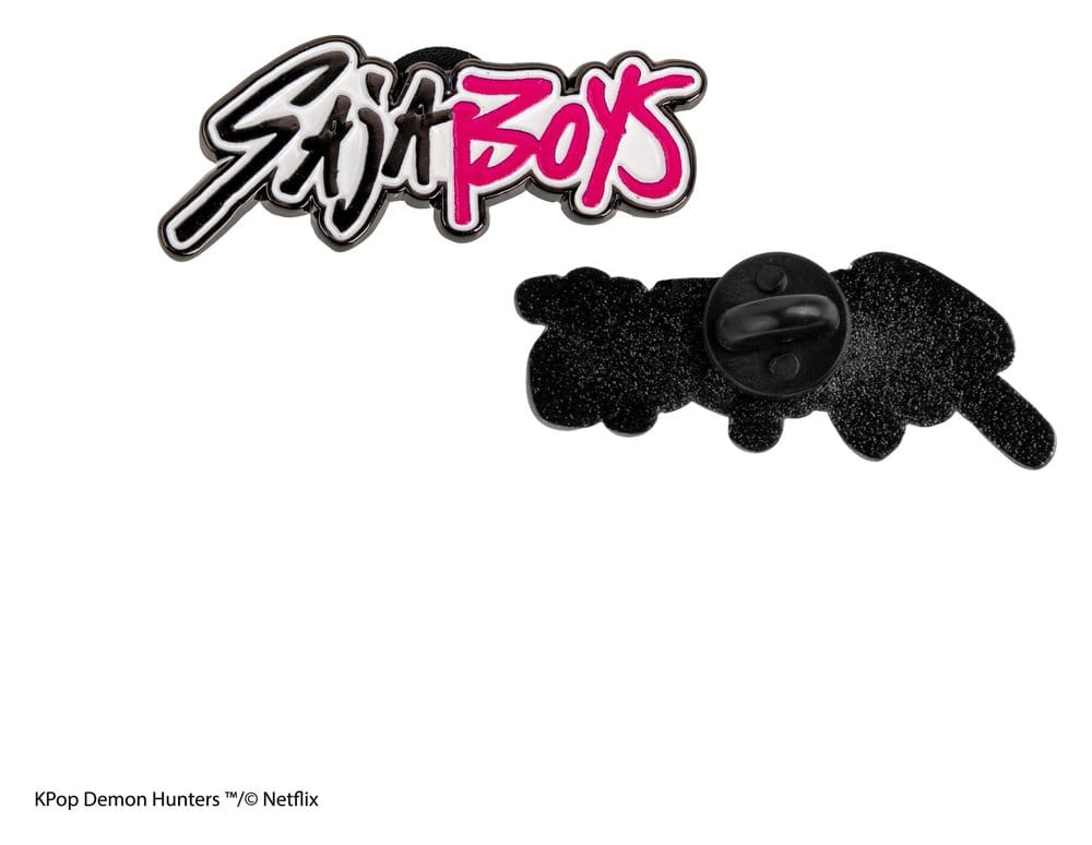 🧪 LAB | SU ORDINAZIONE KPop Demon Hunters Pin Saja Boys