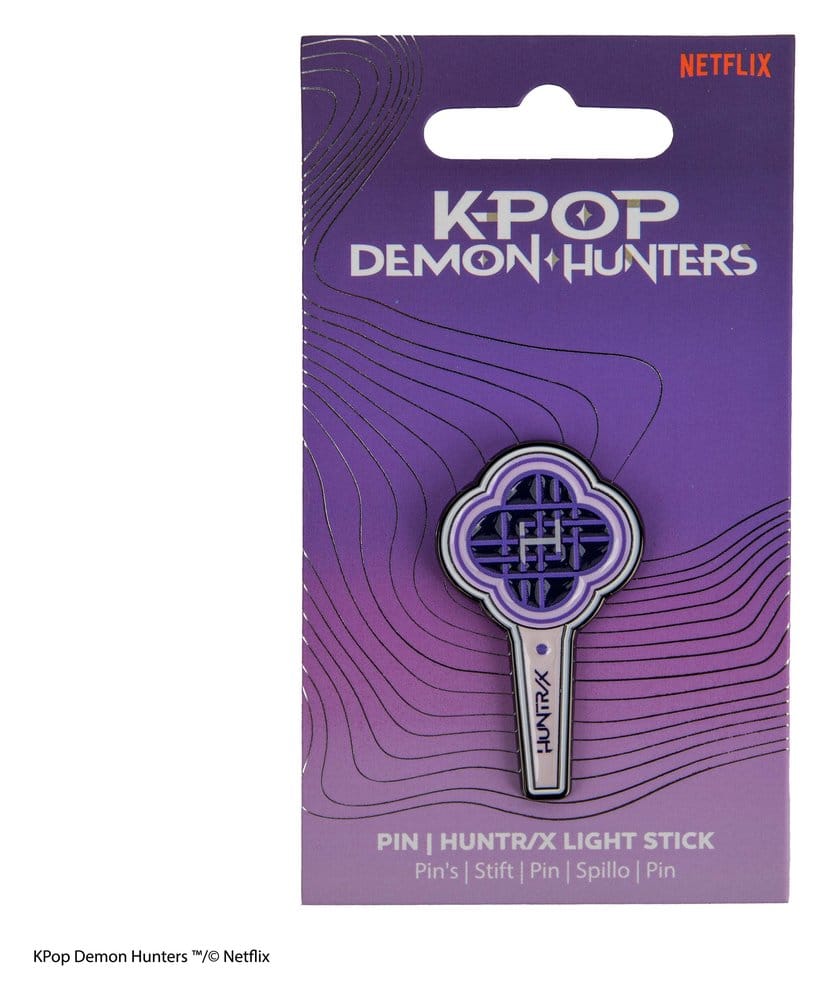 🧪 LAB | SU ORDINAZIONE KPop Demon Hunters Pin HUNTR/X Light Stick