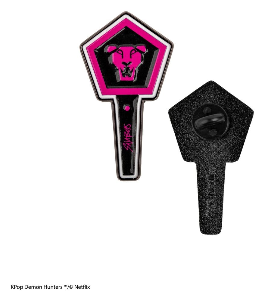 🧪 LAB | SU ORDINAZIONE KPop Demon Hunters Pin Saja Boys Light Stick