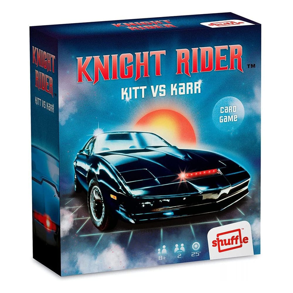 Knight Rider Kartenspiel auf Bestellung: Kitt vs. Karr (Retro)
