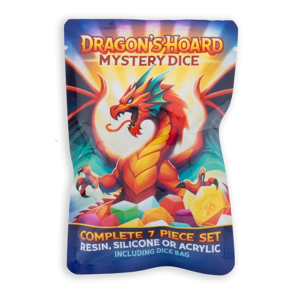 SU ORDINAZIONE Glassstaff Dice Mytery Pouch Dragon's Hoard (7)