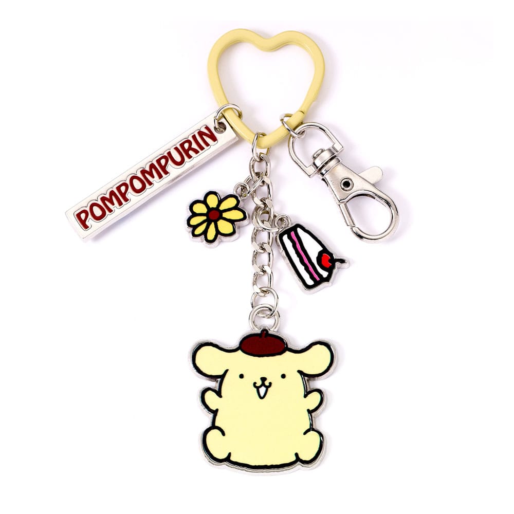🧪 LAB | SU ORDINAZIONE Hello Kitty Key Chain with Pompompurin Charms 15 cm
