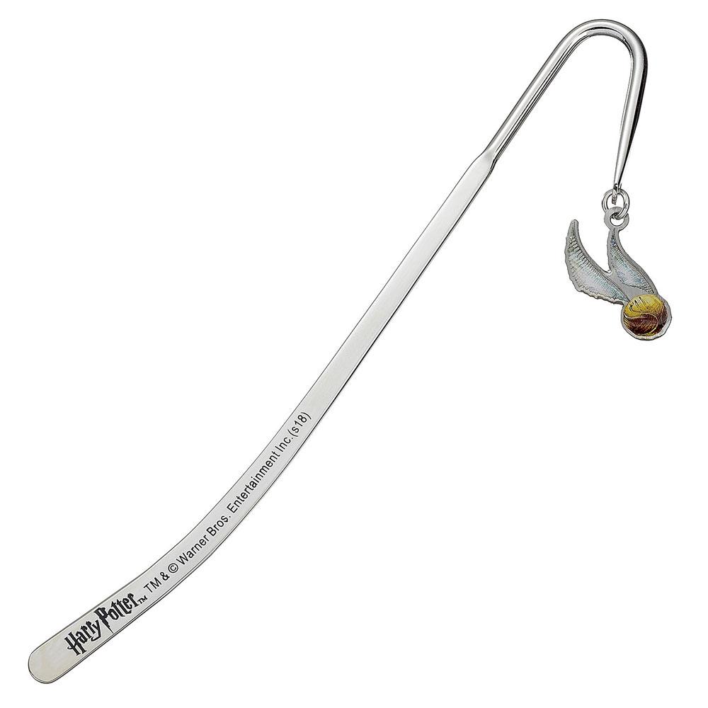 MADE TO ORDER Harry Potter Bookmark Golden Snitch (silver plated)