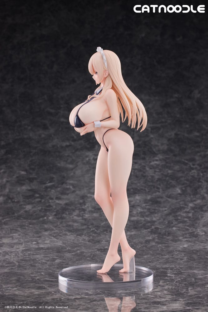 PREORDINE+ 04/2026 Original Character PVC Statue 1/6 Dosukebe Bikini wo Kitekureru Juujun na Maid-san Illustration by Himuka Yuzuki 27 cm