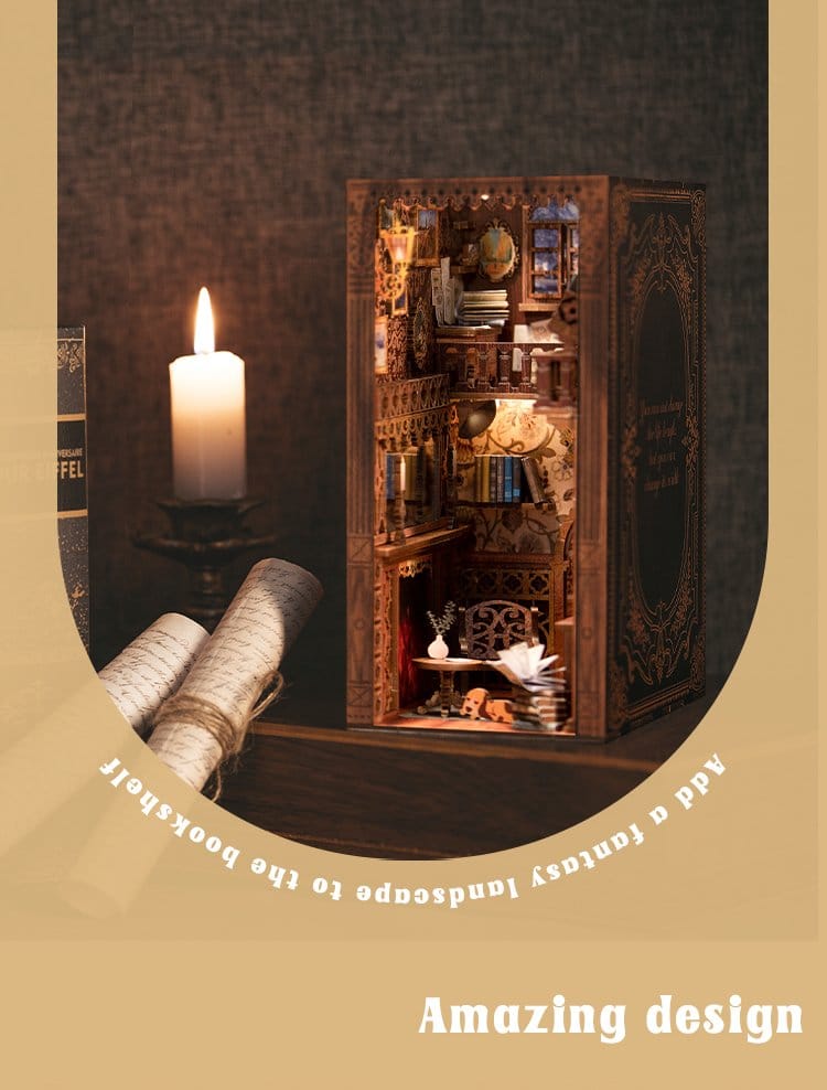 🧪 LAB | SU ORDINAZIONE Book Nook Eternal Bookstore 23 x 11 cm