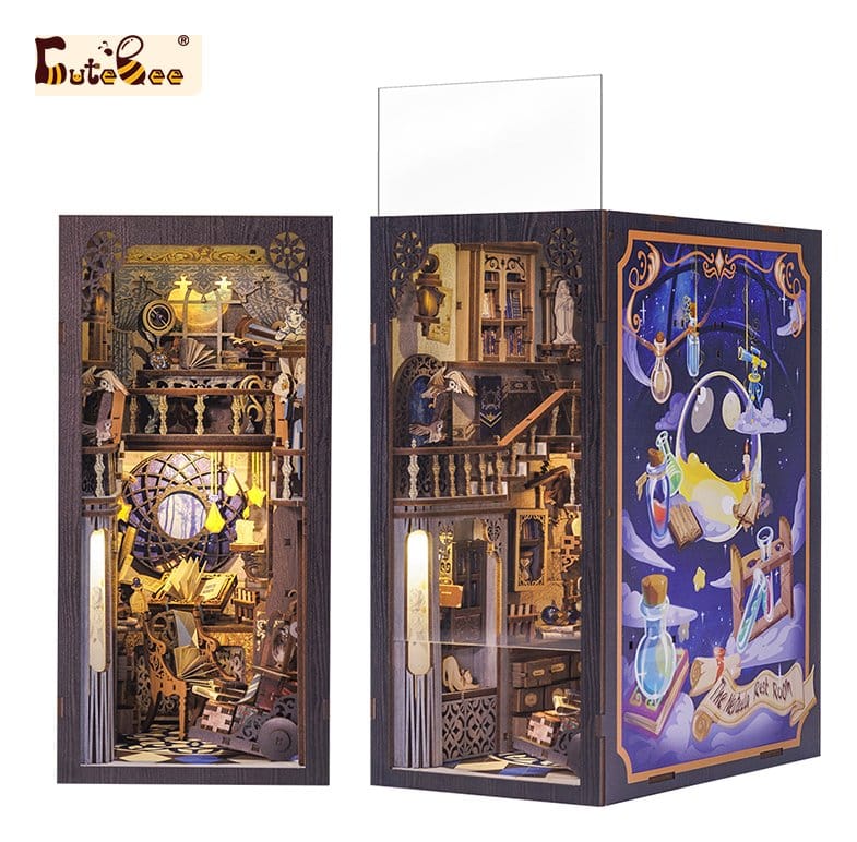 🧪 LAB | SU ORDINAZIONE Book Nook Nebula Common Room 23 x 11 cm