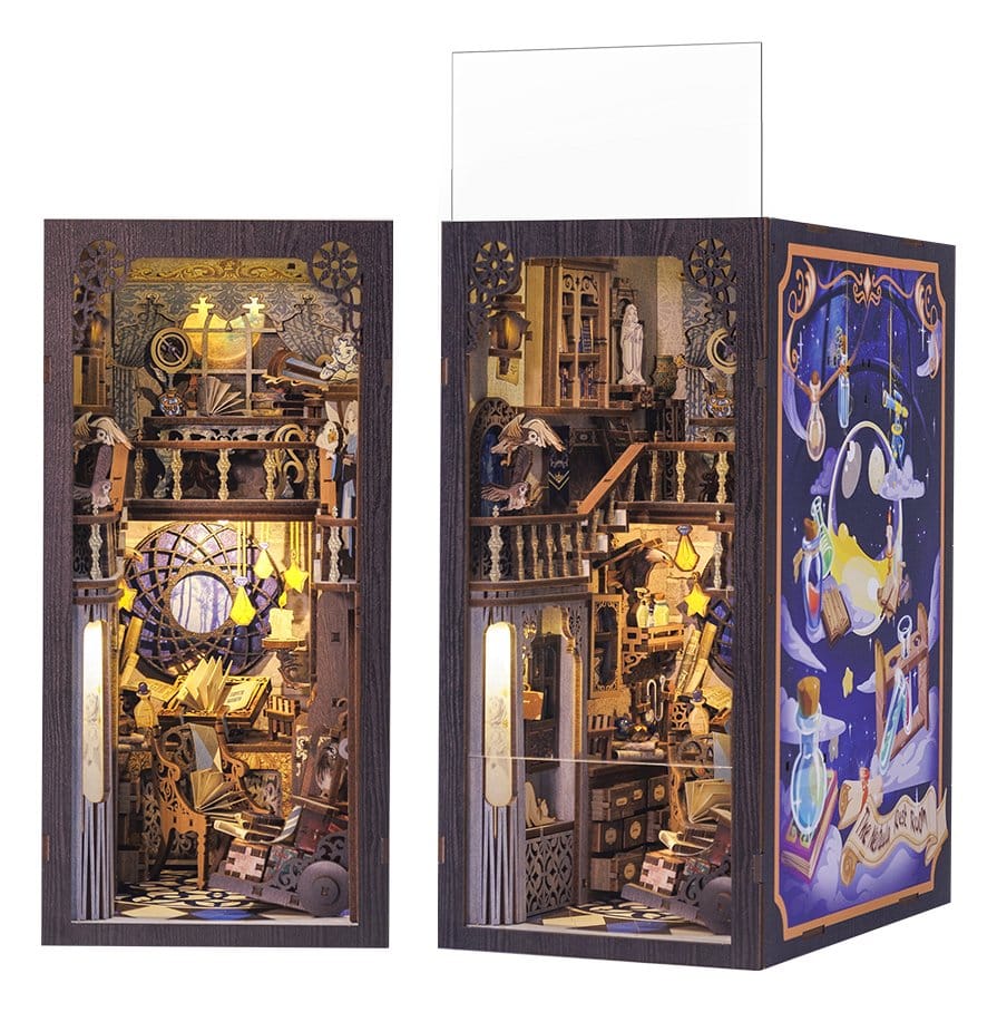 🧪 LAB | SU ORDINAZIONE Book Nook Nebula Common Room 23 x 11 cm