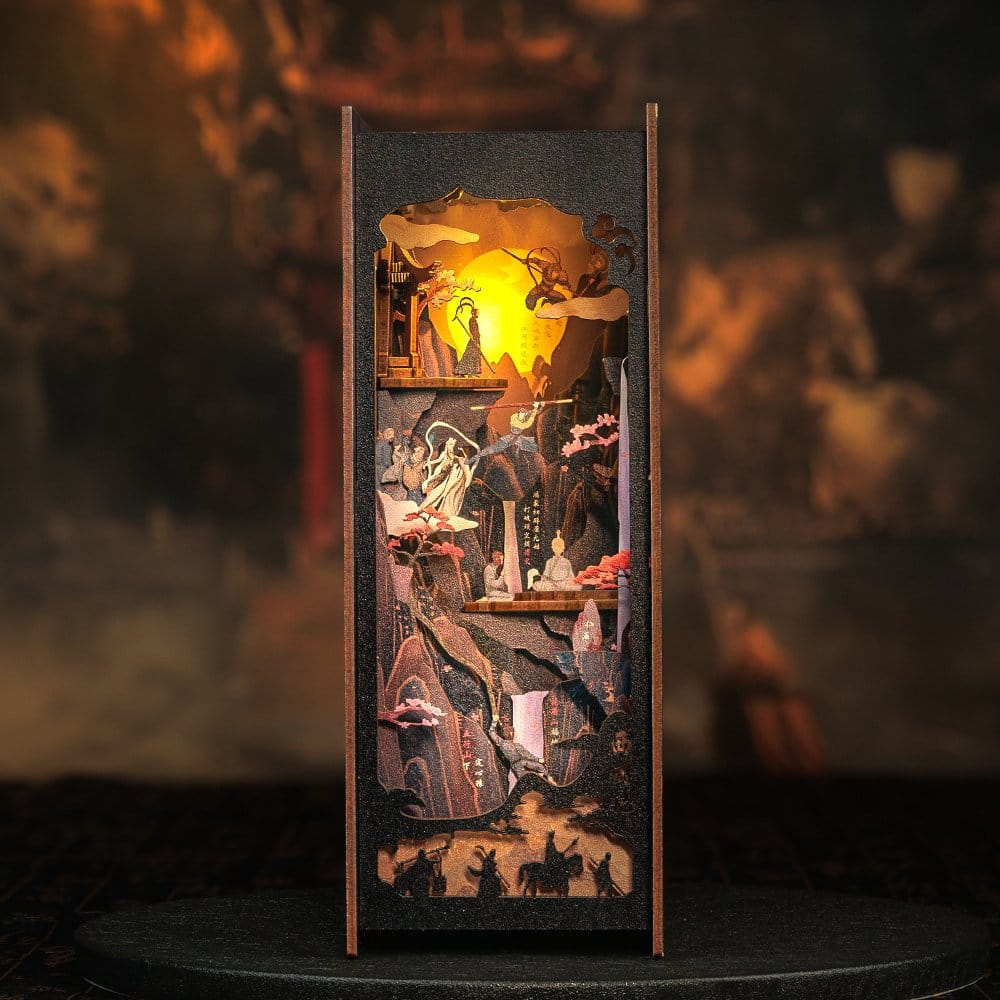 🧪 LAB | SU ORDINAZIONE Book Nook The Legend of Wukong 22 x 8 cm