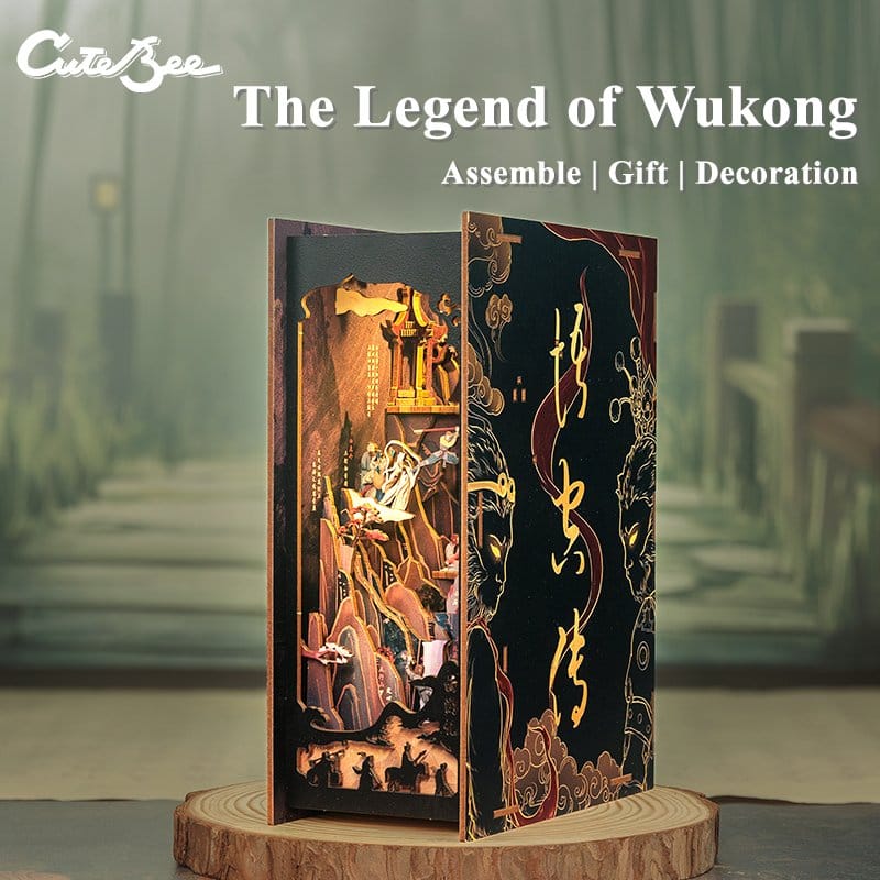 🧪 LAB | SU ORDINAZIONE Book Nook The Legend of Wukong 22 x 8 cm
