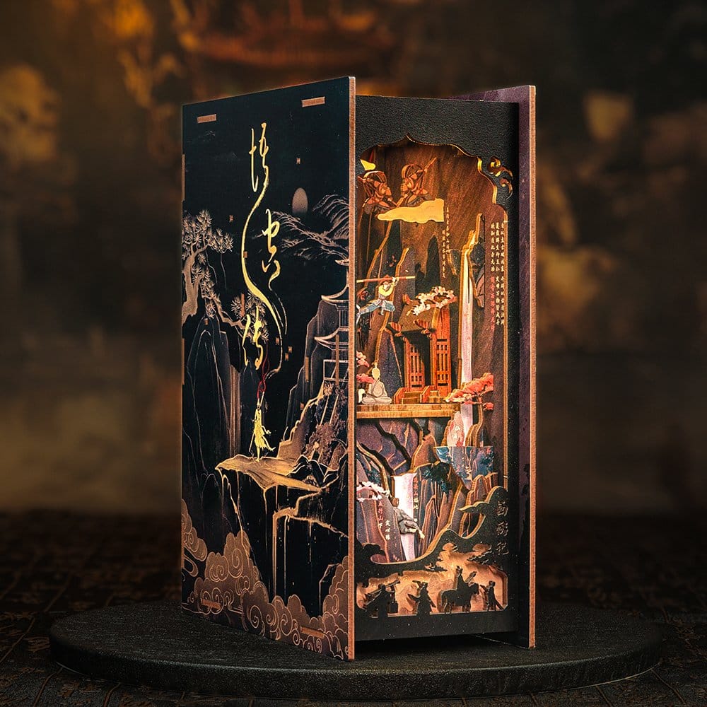 🧪 LAB | SU ORDINAZIONE Book Nook The Legend of Wukong 22 x 8 cm