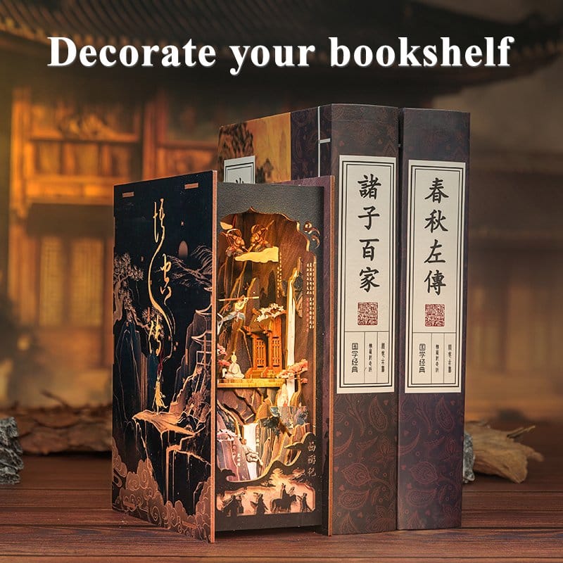 🧪 LAB | SU ORDINAZIONE Book Nook The Legend of Wukong 22 x 8 cm