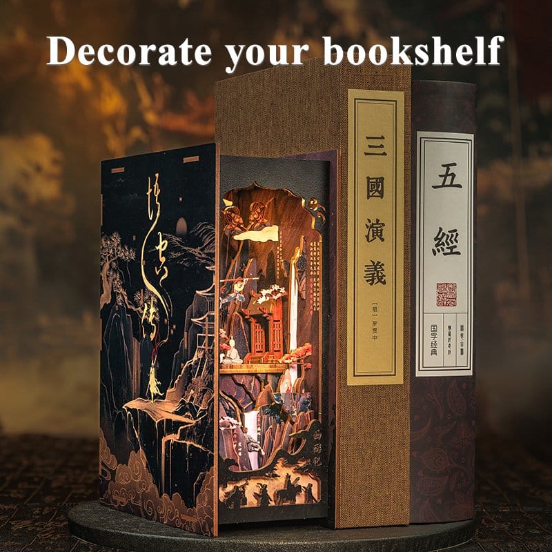 🧪 LAB | SU ORDINAZIONE Book Nook The Legend of Wukong 22 x 8 cm