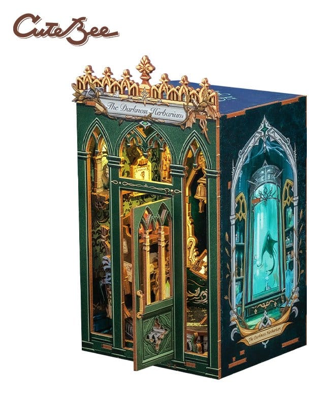 🧪 LAB | SU ORDINAZIONE Book Nook The Darkness Herbarium 17 x 12 cm