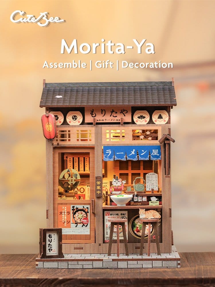 🧪 LAB | SU ORDINAZIONE Miniature House Model Kit Morita-Ya 21 x 16 cm