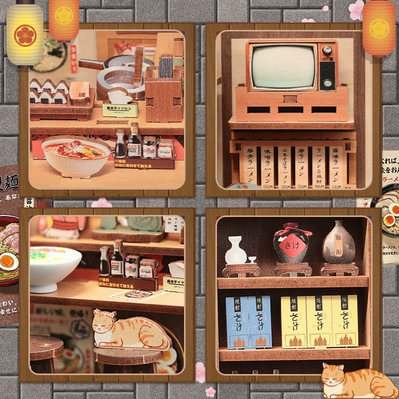 🧪 LAB | SU ORDINAZIONE Miniature House Model Kit Morita-Ya 21 x 16 cm