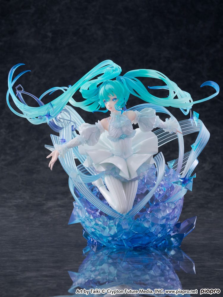 PREORDINE+ 12/2026 Hatsune Miku PVC Statue 1/7 Hatsune Miku - Crystal Dress Ver. 22 cm