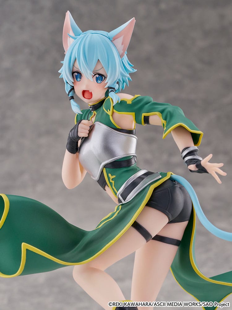 SU ORDINAZIONE Sword Art Online Cantabile PVC Statue Sinon 20 cm