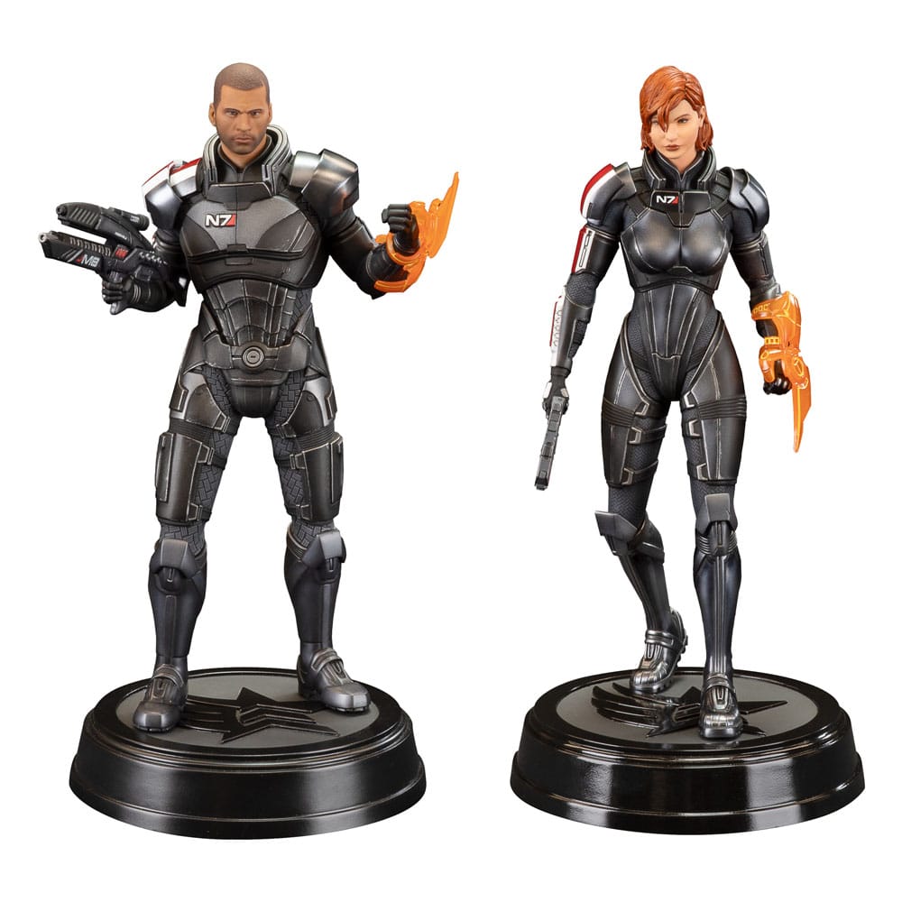 🧪 LAB | SU ORDINAZIONE Mass Effect PVC Statue Commander John Shepard 23 cm
