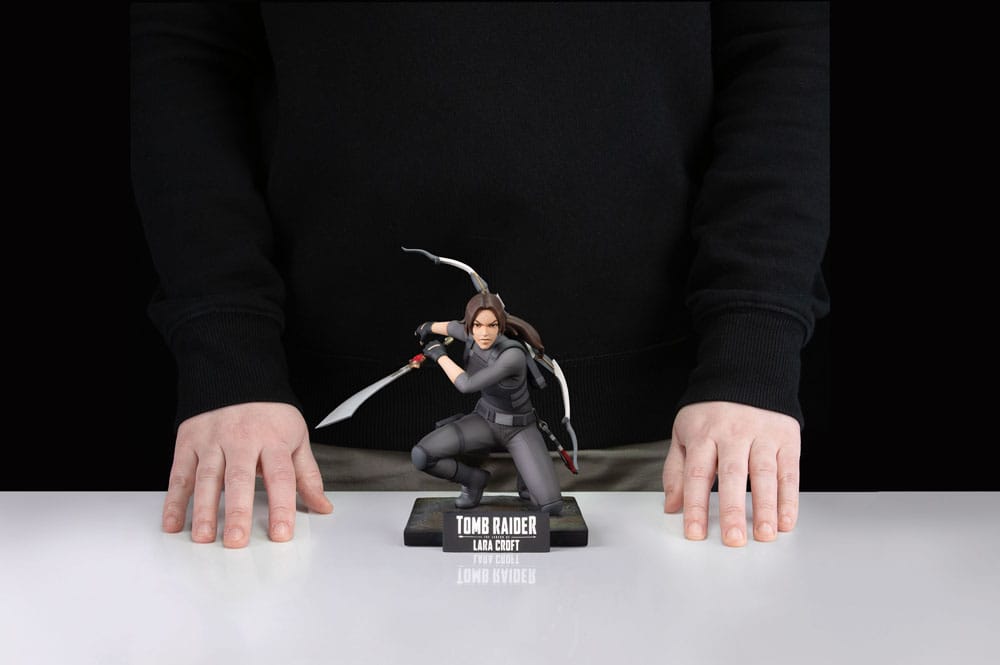 🧪 LAB | SU ORDINAZIONE Tomb Raider PVC Statue The Legend of Lara Croft 19 cm