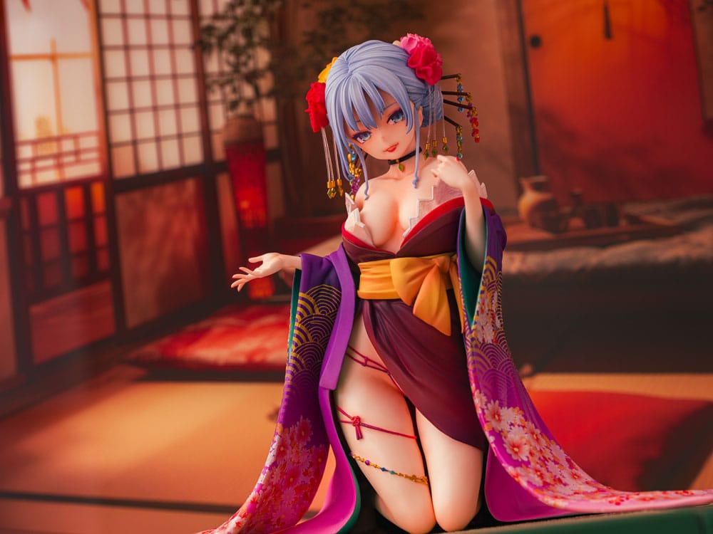 PREORDINE+ 05/2026 (NON CANCELLABILE) Original Character Statue 1/7 Shujuu Ecstasy Shion Oiran Ver. 15 cm (18+)
