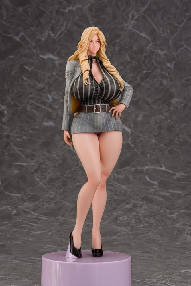 PREORDINE+ CHIUSO 10/2026 (NON CANCELLABILE) Gal Ane Shachou to Harem Office PVC Figure 1/7 Nishigori Ai (Grey Suit Ver.) 26 cm (N)