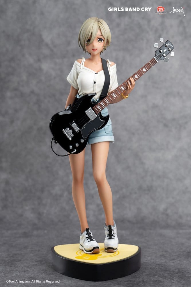PREORDINE+ 07/2027 Girls Band Cry Natsu wo Mankitsu shite Sakebe Series No. 3 PVC Statue 1/7 Rupa 26 cm