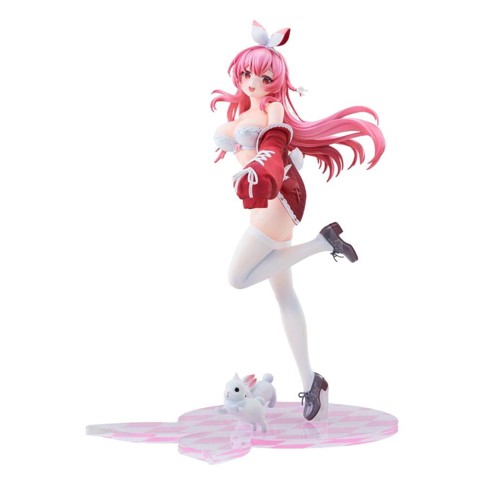 PREORDINE+ 04/2026 Rosuuri Original Character PVC Statue 1/7 White Rabbit Rosu Swimsuit Ver. 25 cm