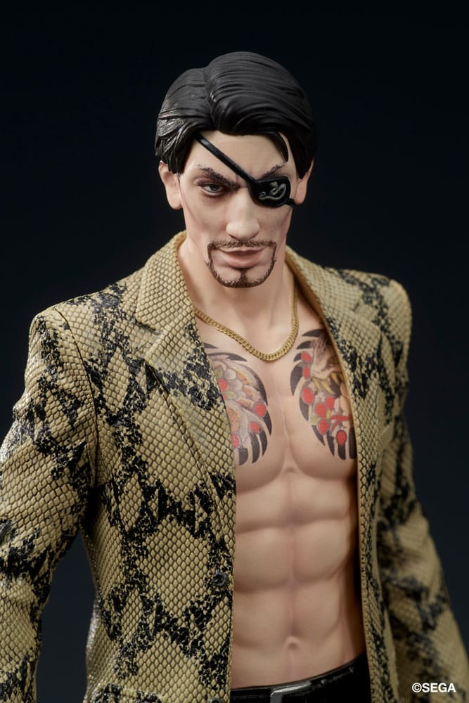 PREORDINE+ 01/2026 Yakuza: Like a Dragon Digsta PVC Statue Goro Majima 18 cm
