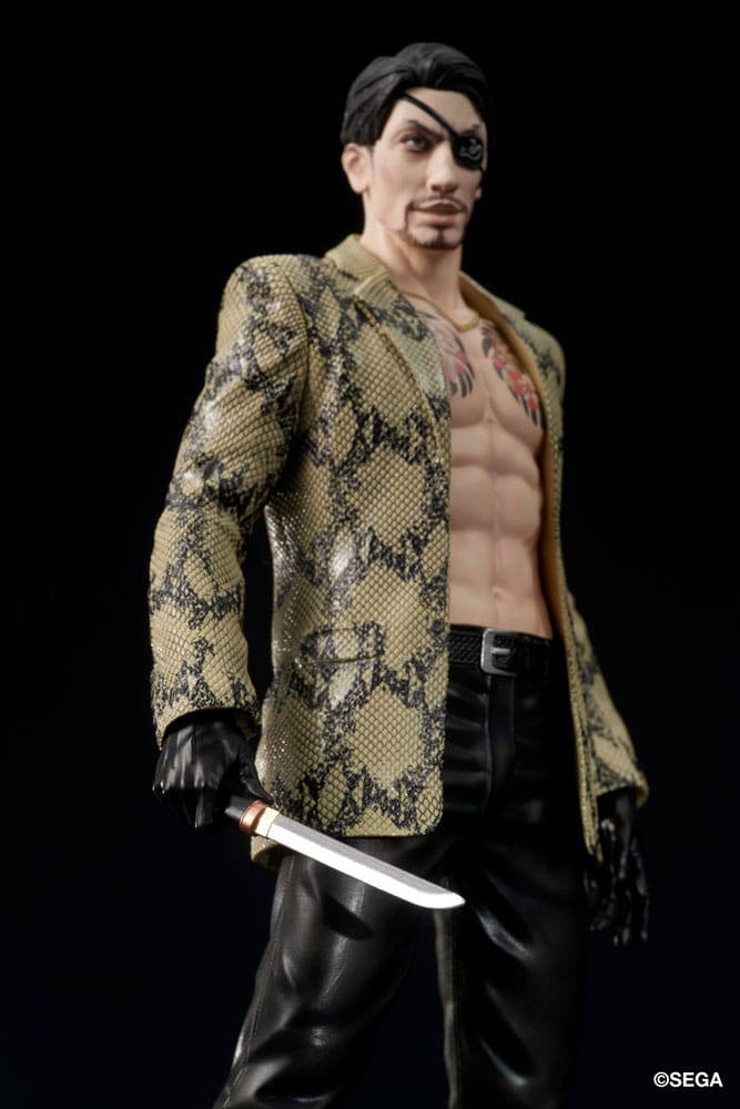 PREORDINE+ 01/2026 Yakuza: Like a Dragon Digsta PVC Statue Goro Majima 18 cm