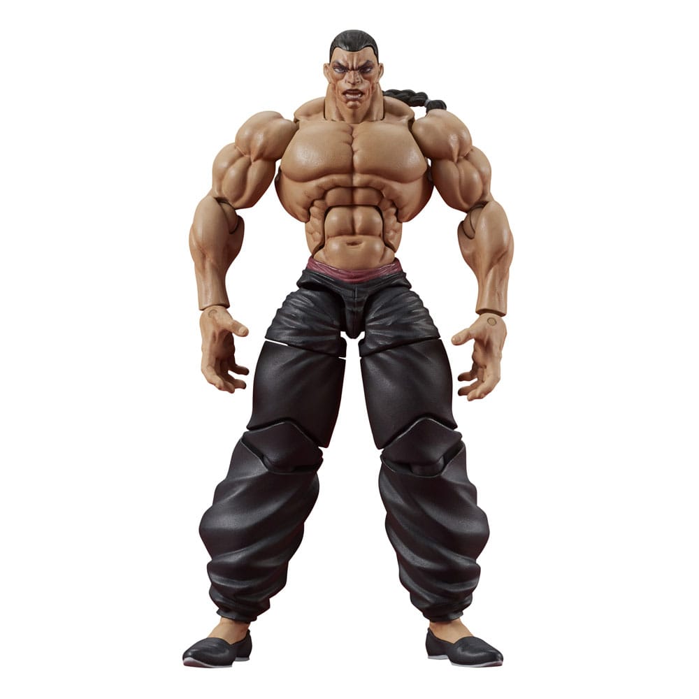 SU ORDINAZIONE Baki Hanma Digaction Action Figure Retsu Kaioh 7 cm