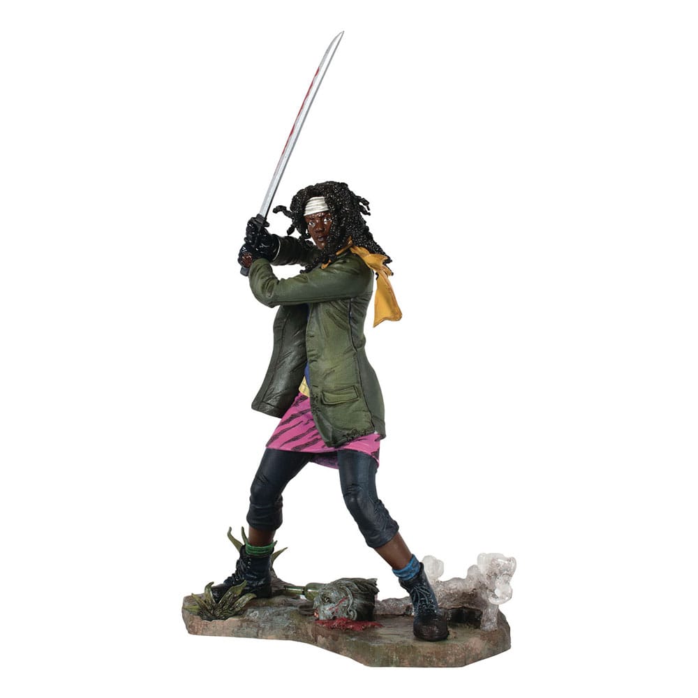 SU ORDINAZIONE The Walking Dead Gallery PVC Statue Michonne 25 cm *PREZZO SPECIALE* ESAURITO