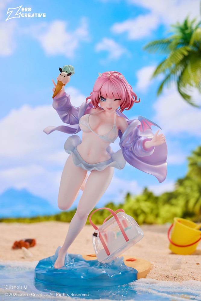 PREORDINE+ 12/2025 Original Character PVC Statue 1/7 Summer! Bikini! Cutie! 21 cm